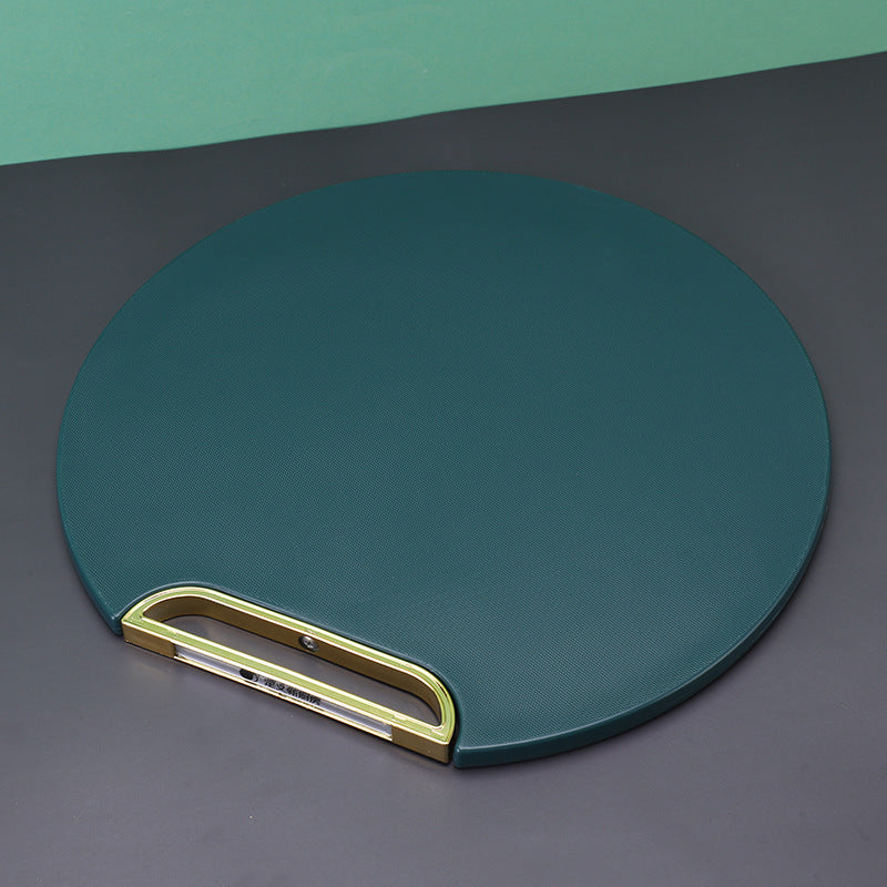 Round PE cutting board for fruits and vegetables